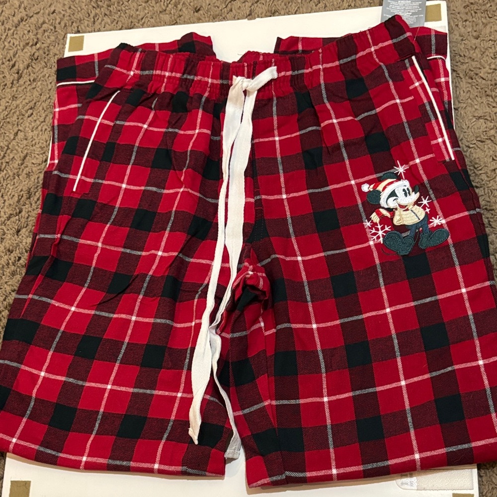 Disney Plaid Pajamas